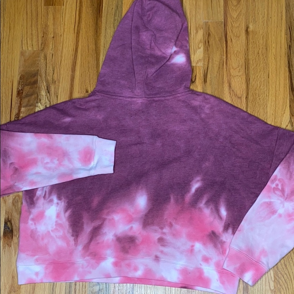 Calvin Klein Pink Tie Dye Hoodie Size L - Picture 5 of 8
